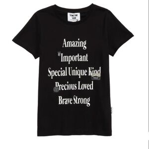 NWT Sometime Soon Kids' Unique Graphic Tee - Size 6 Youth